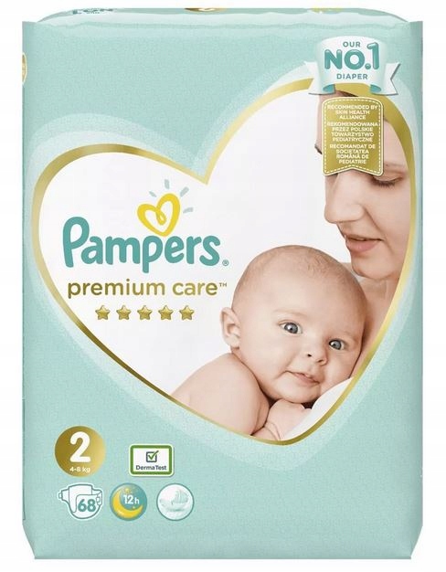 pampers 2 zółte