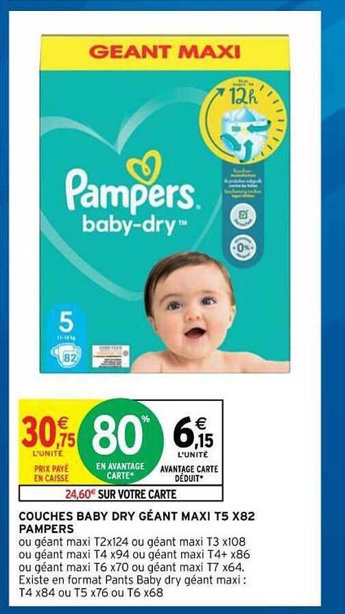 pampers size 6