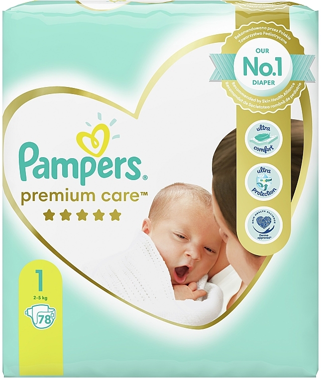 pampers pomarańczowe 3