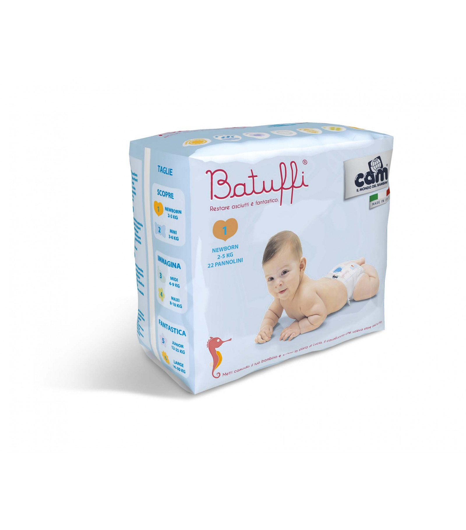 paczka pieluch pampers care