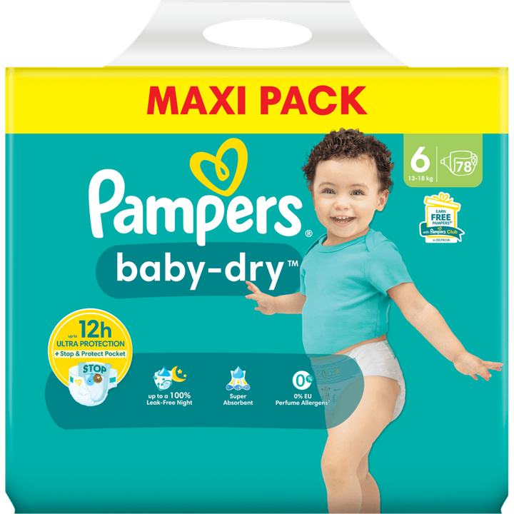 pieluchomajtki pampers 4 208 szt