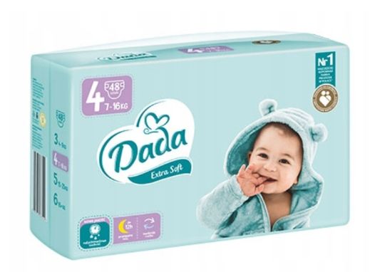 pieluchy dada 2 5 kg cena