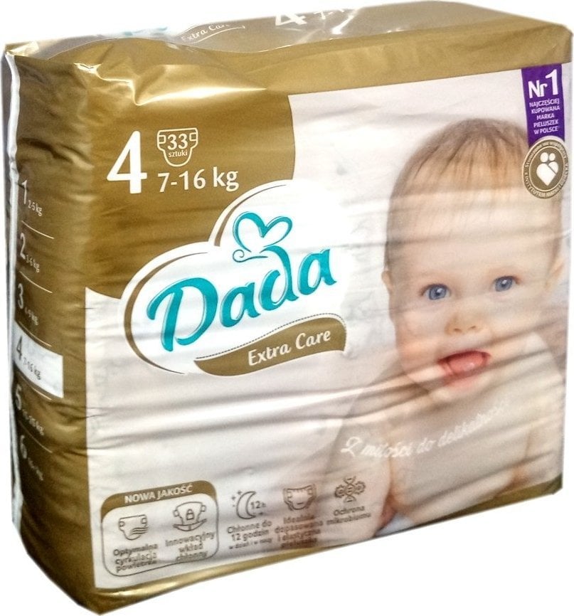 pampers dada 4 exstra care