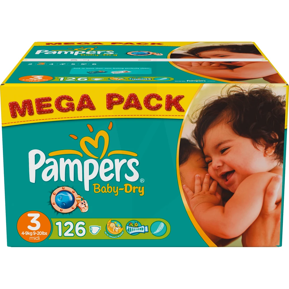 pampers pans 3 56 szt