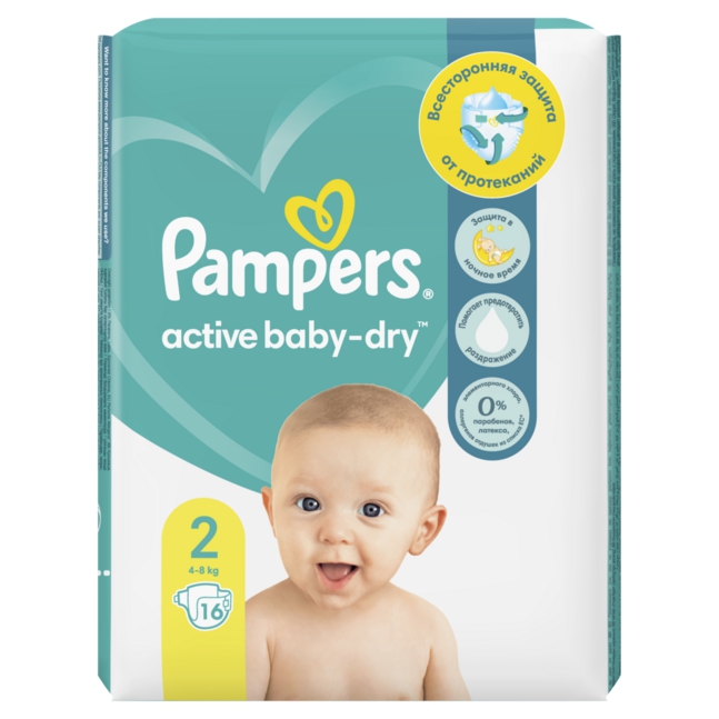 pampers 3 active baby 208