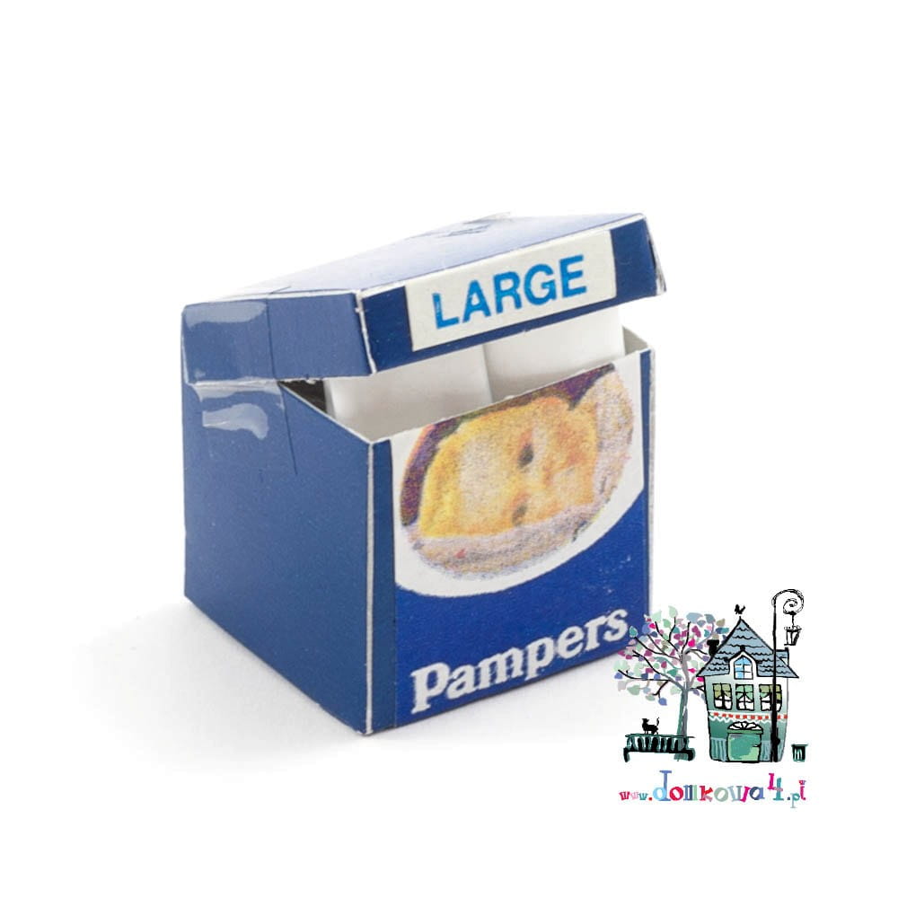 pampers old pee