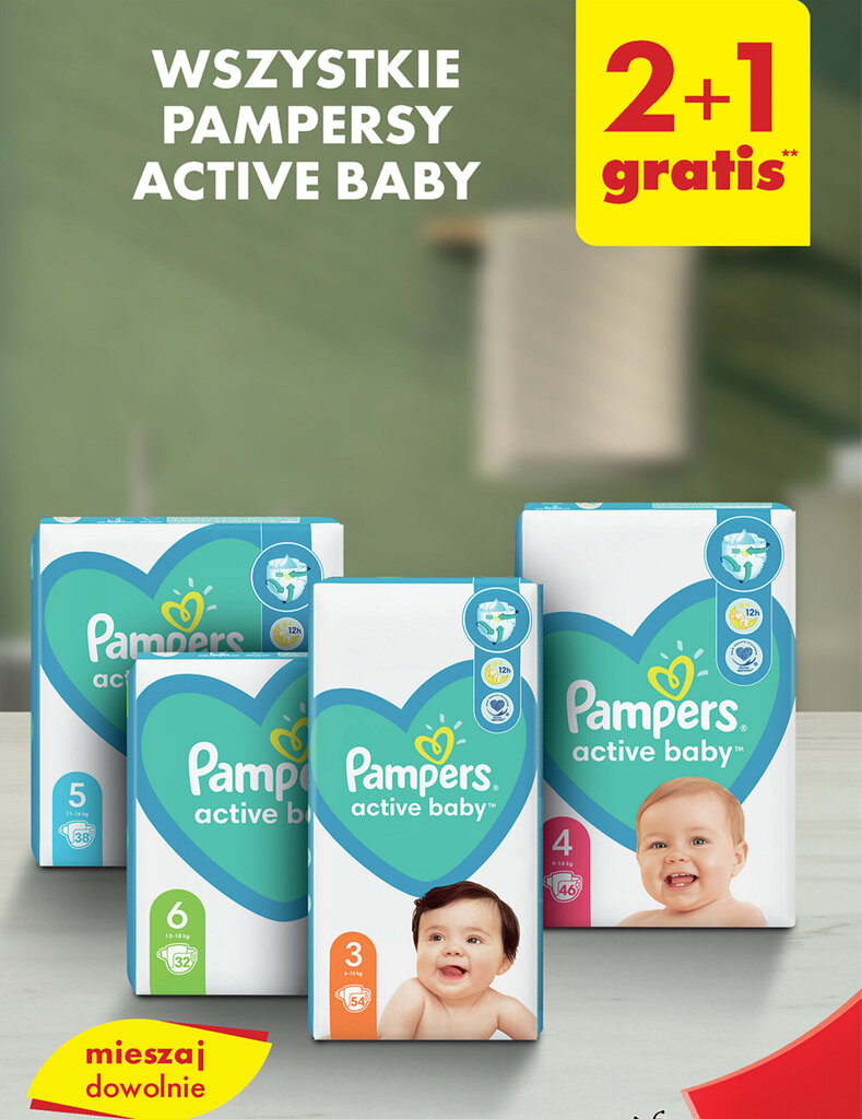 pampers active 3