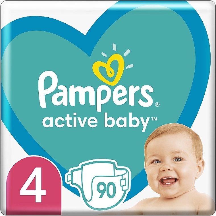 pampers active baby dry 4 plus