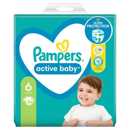 pampers active baby 4+ maxi plus 120 szt