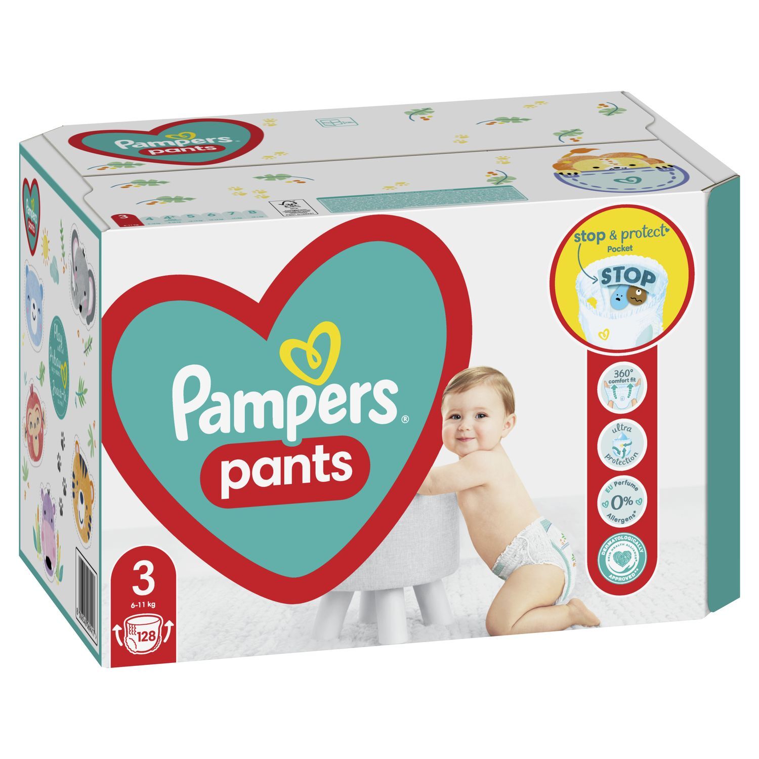 pampers pieluszki zapas 3 midi aż 208 szt