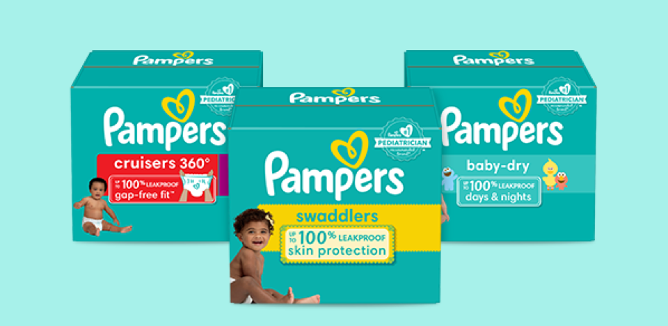 pampers diapers skład