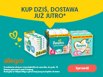 pełny pampers po całej nocy