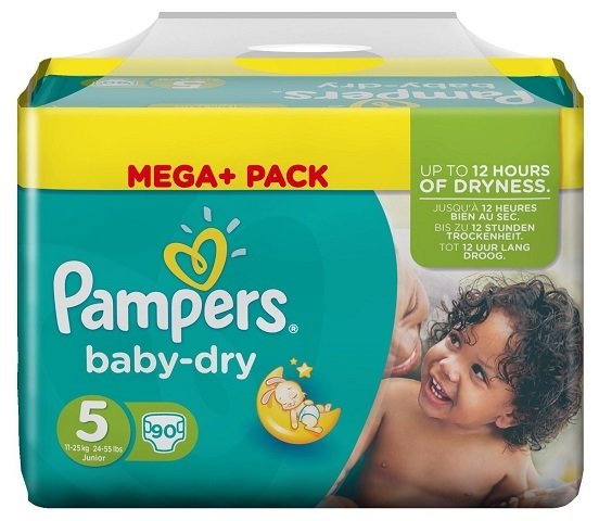 pampers wymiana pieluszki