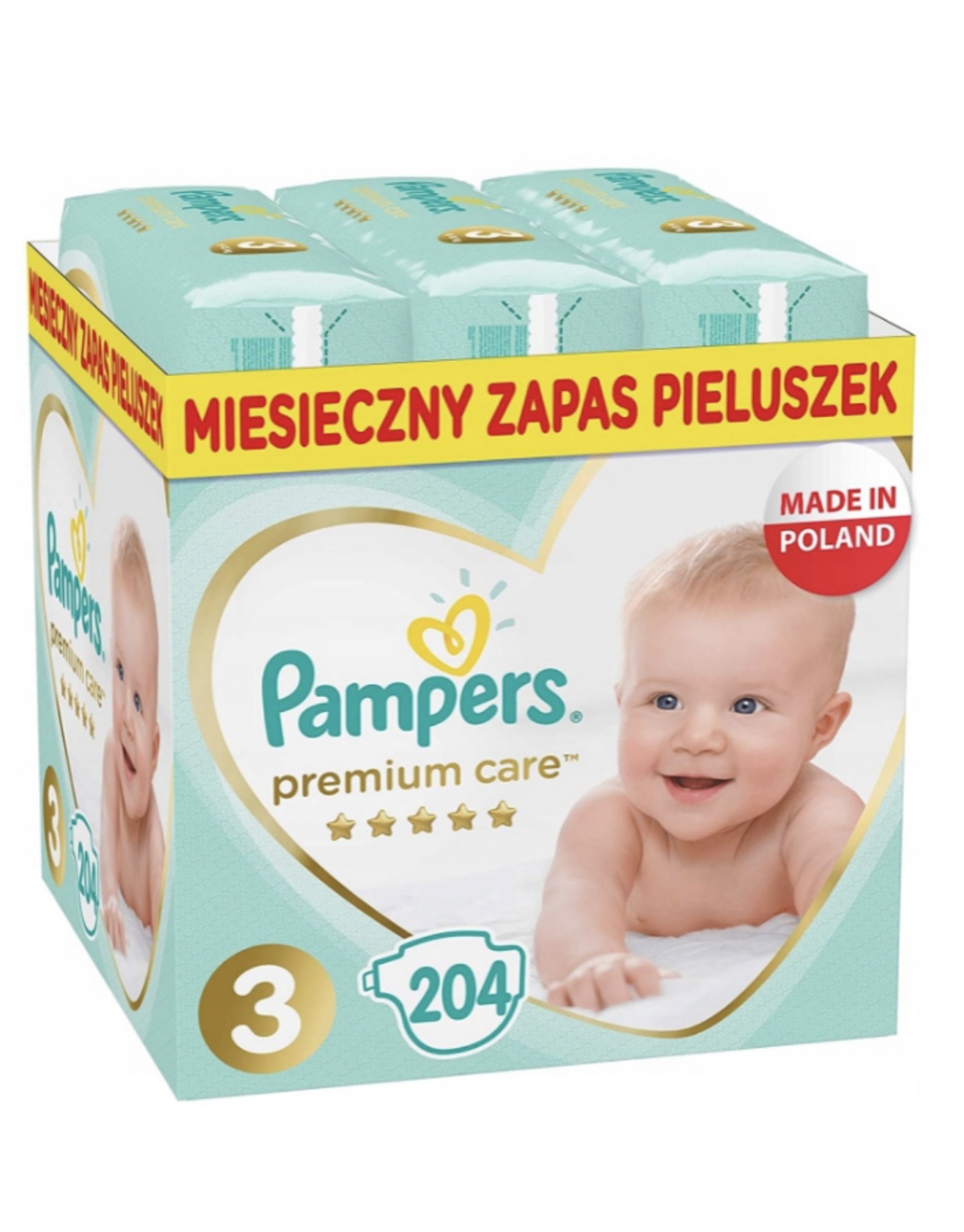 pampers pieluszki premium care newborn mini 168 ceneo