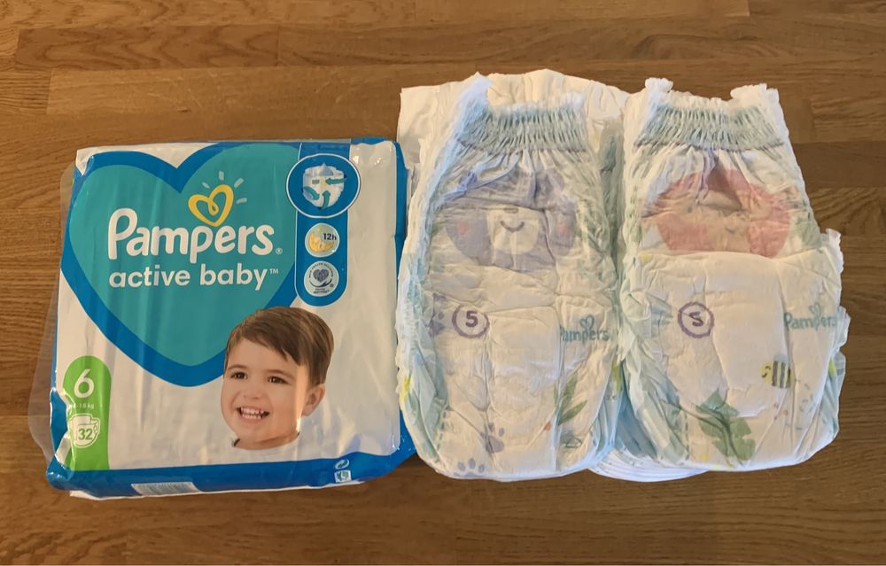 pampers rozmiar 3 74 sztuki