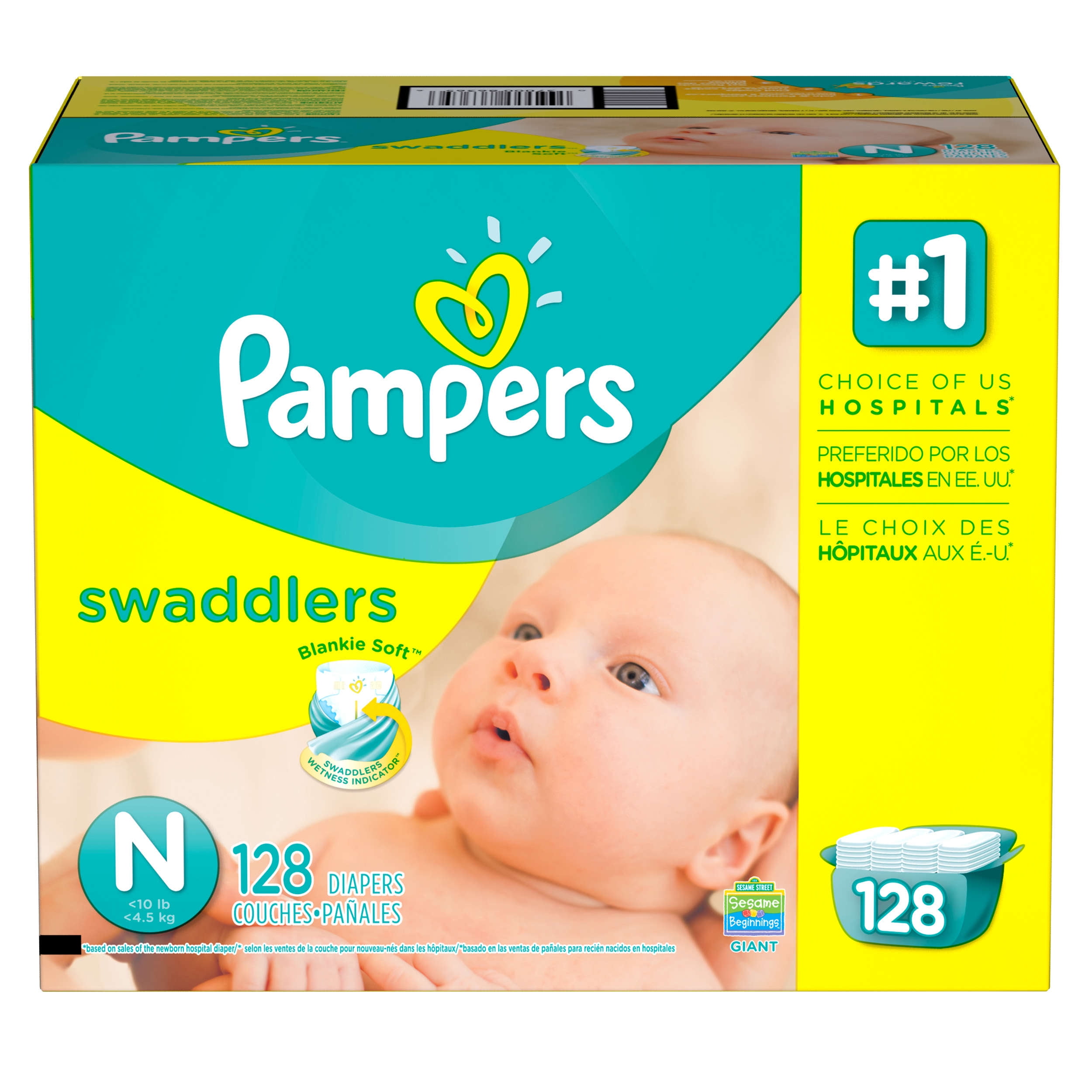 pampers sensitive 12