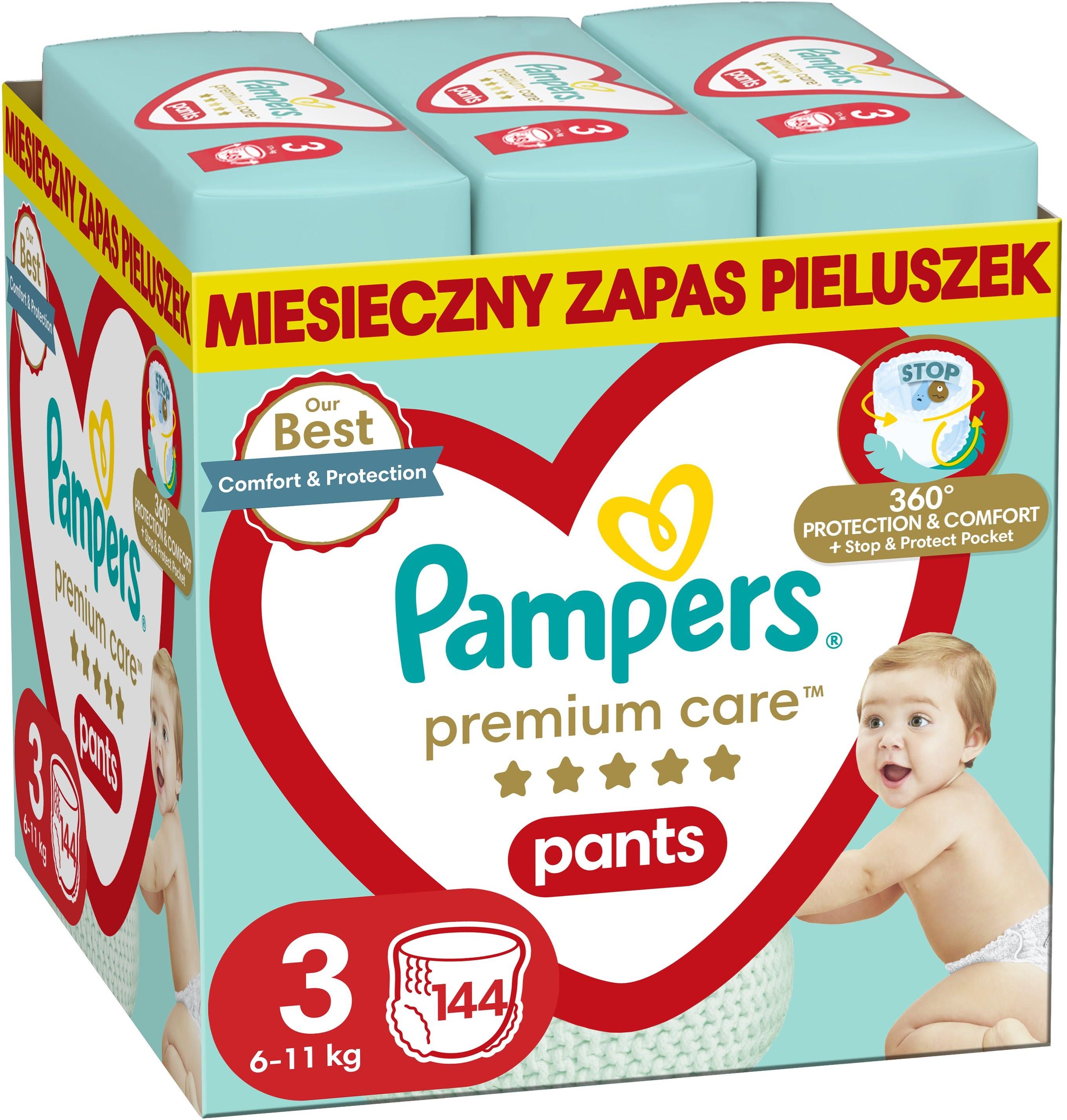 tanie pampersy pampers premium care 1