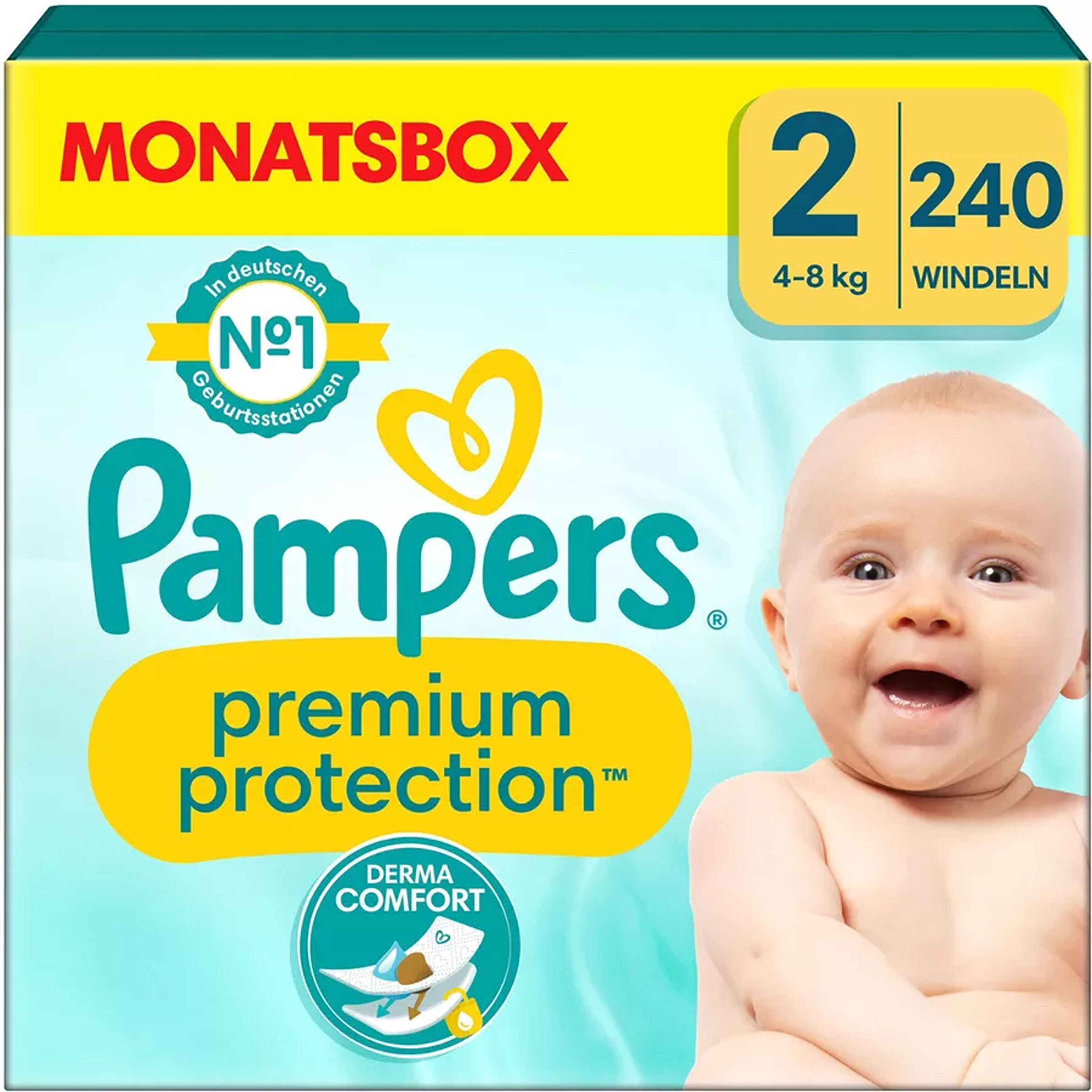 ktoś nosi 15 pieluchy pampers od 50 do