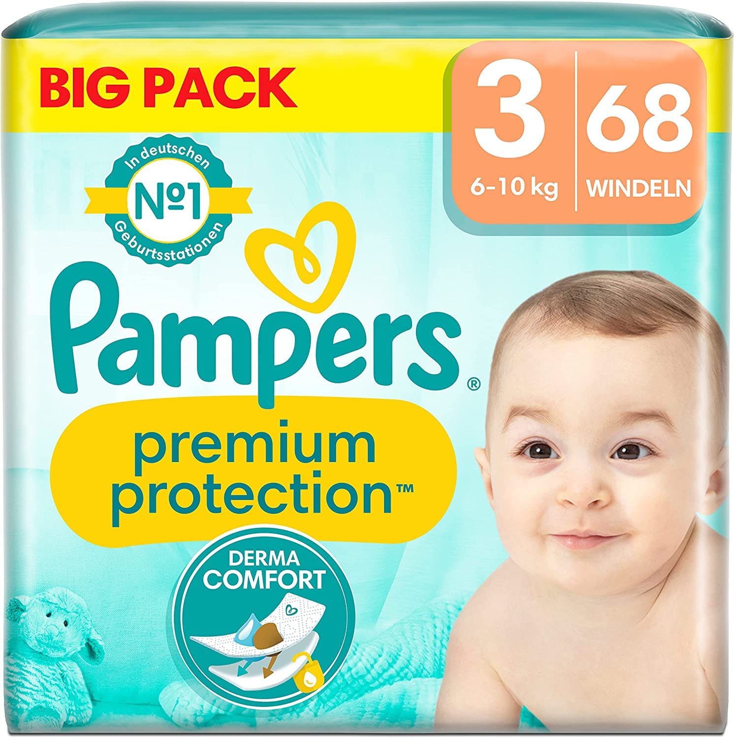 pampers premium care newborn ceneo