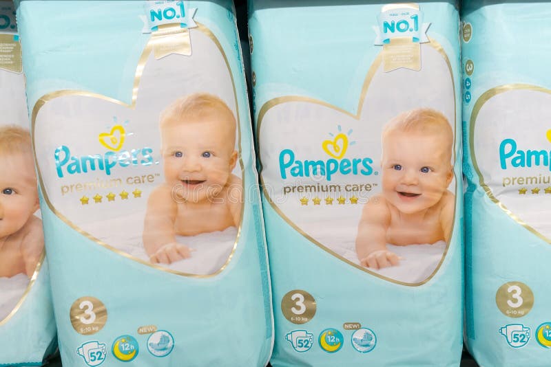 podklad dla niemowlat pampers