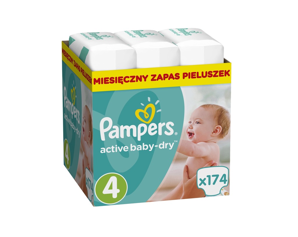 pampers 4 174 pieces belgique