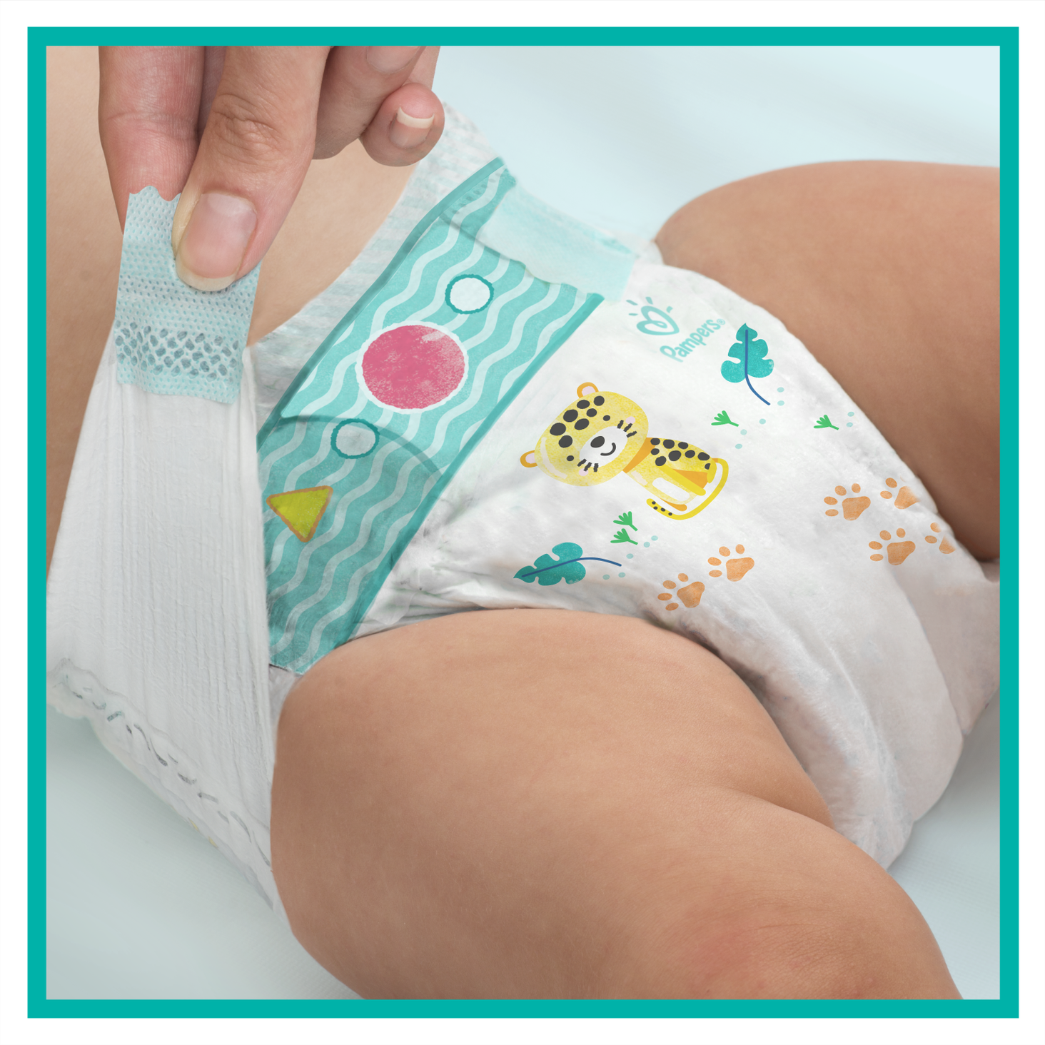 pampers niebiesko-zielone 2