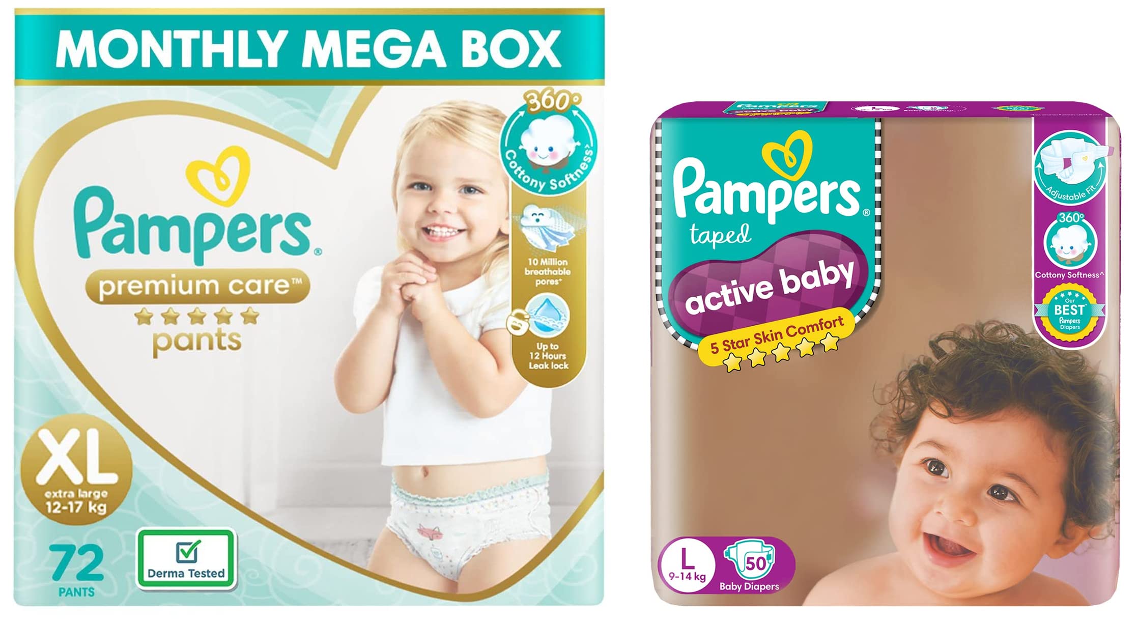 pampers 176 sztuk