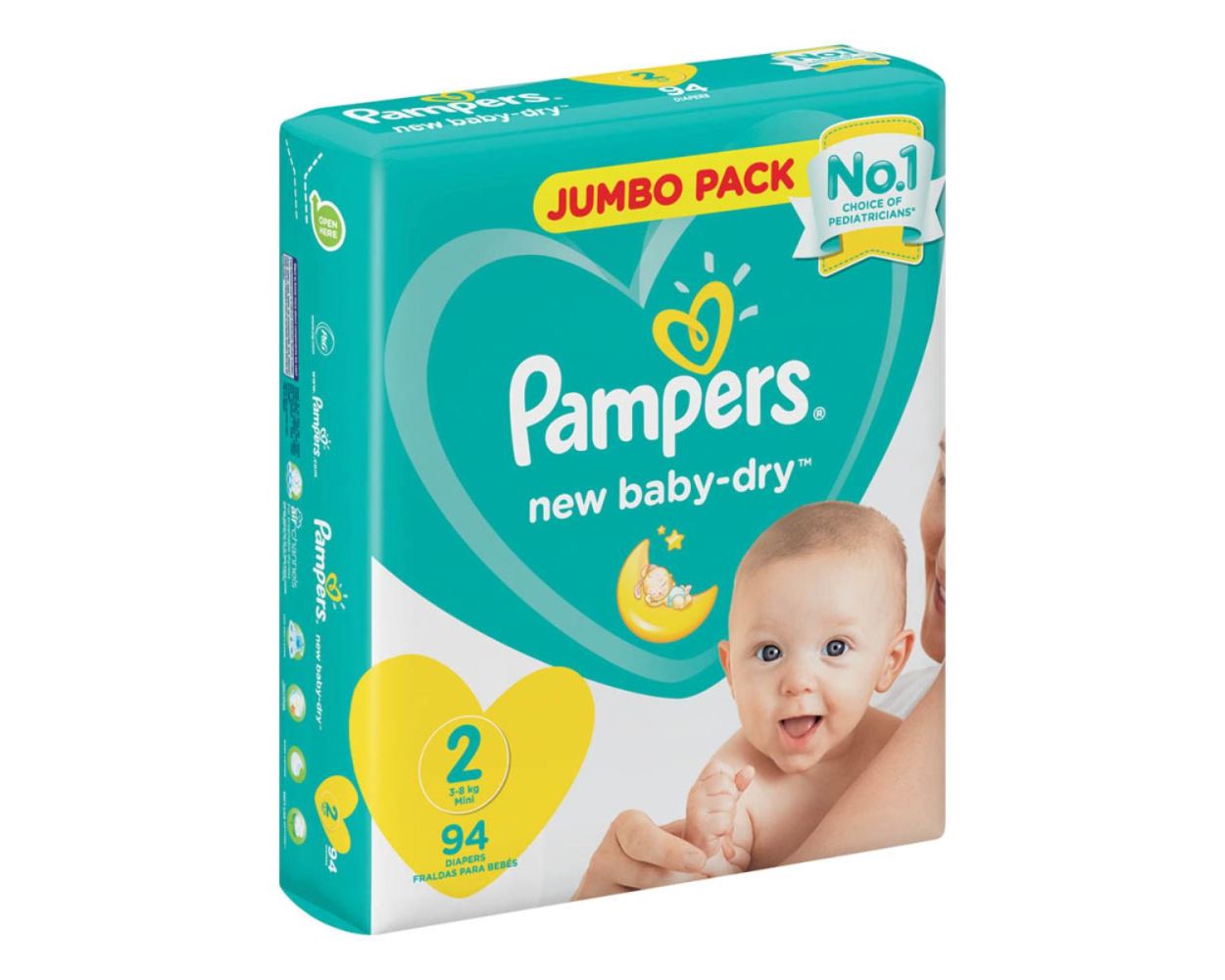 chusteczki pampers 4x64