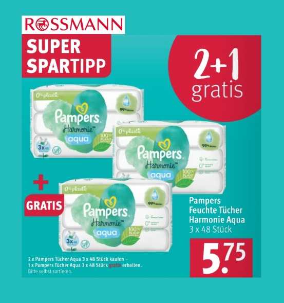 promocje pieluchy pampers 1