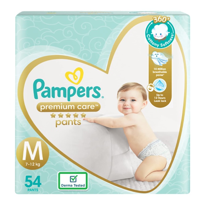 pieluchy pampers 3 premium care 60 szt