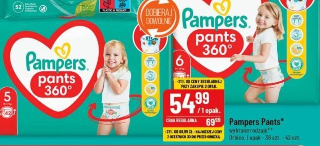 pampers sensitive 1 chusteczki