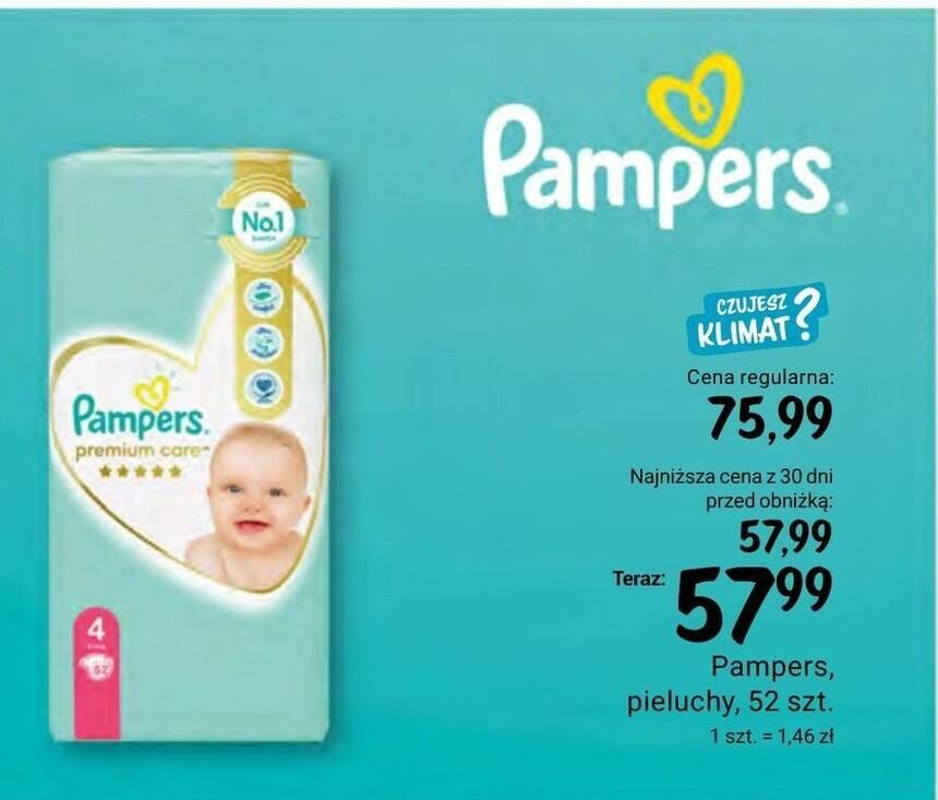 15 szt pampers