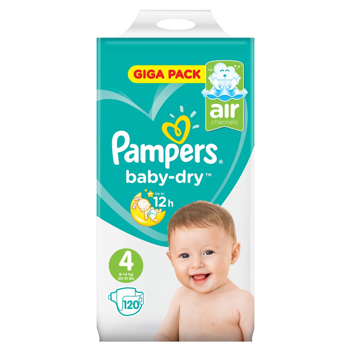 pampers pieluchy 4 sleep & play 50 sztuk