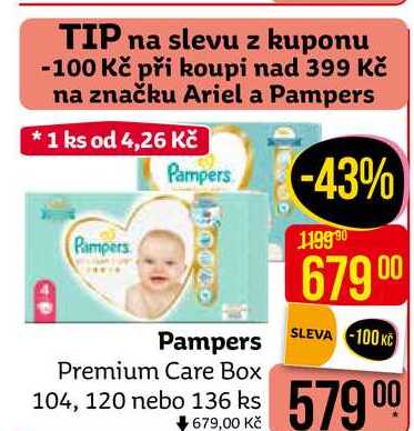 pampers premium care 1 ceny