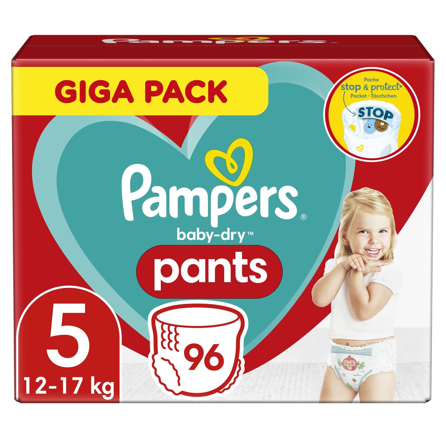 pampers fesh clean 6cio pak