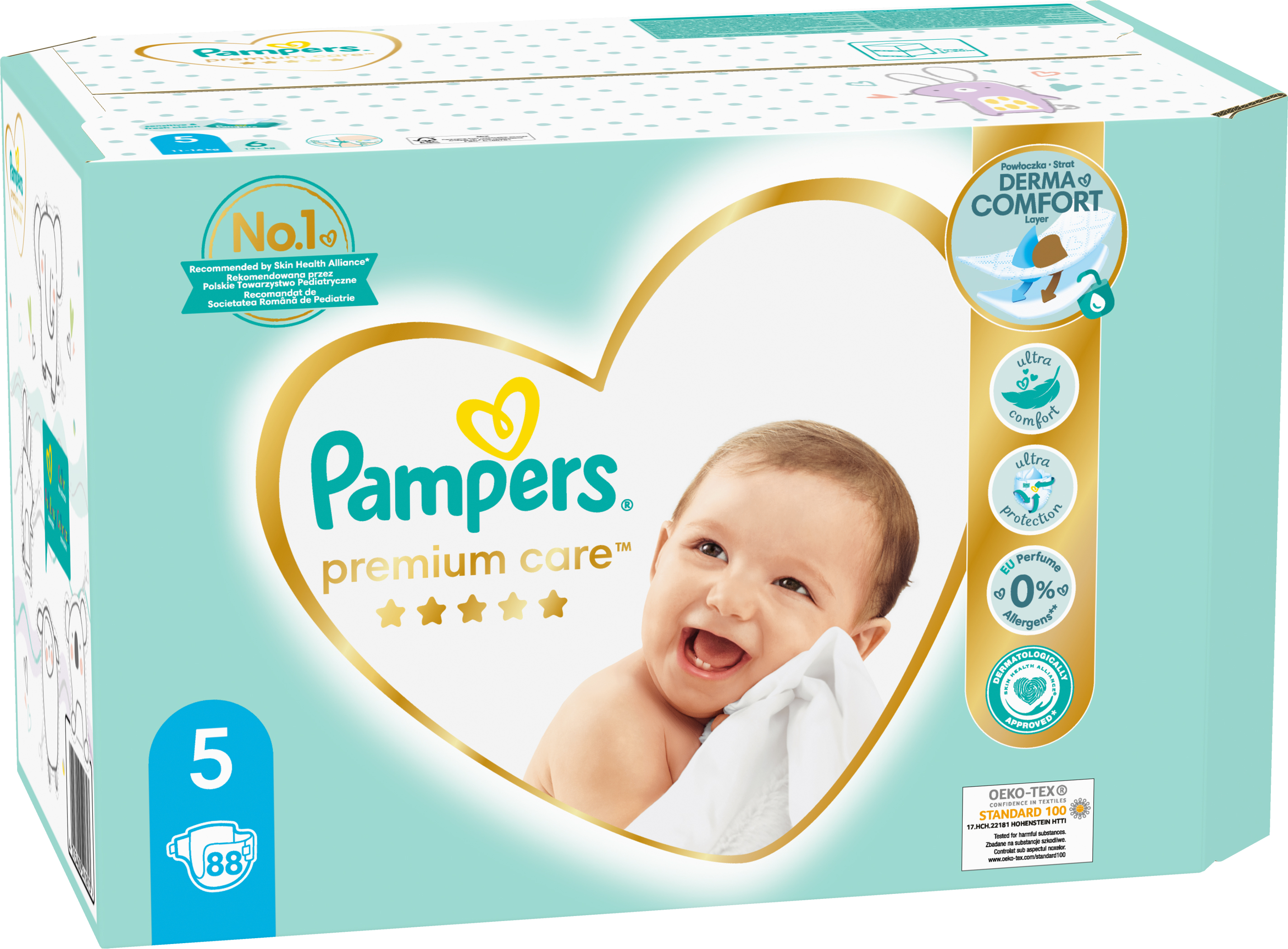 pampers new baby pieluchy 1 newborn 43 sztuki