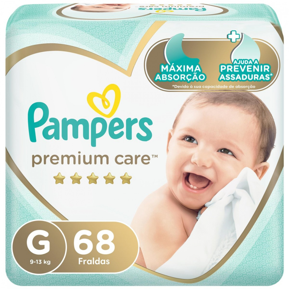 pampers premium care logo vector