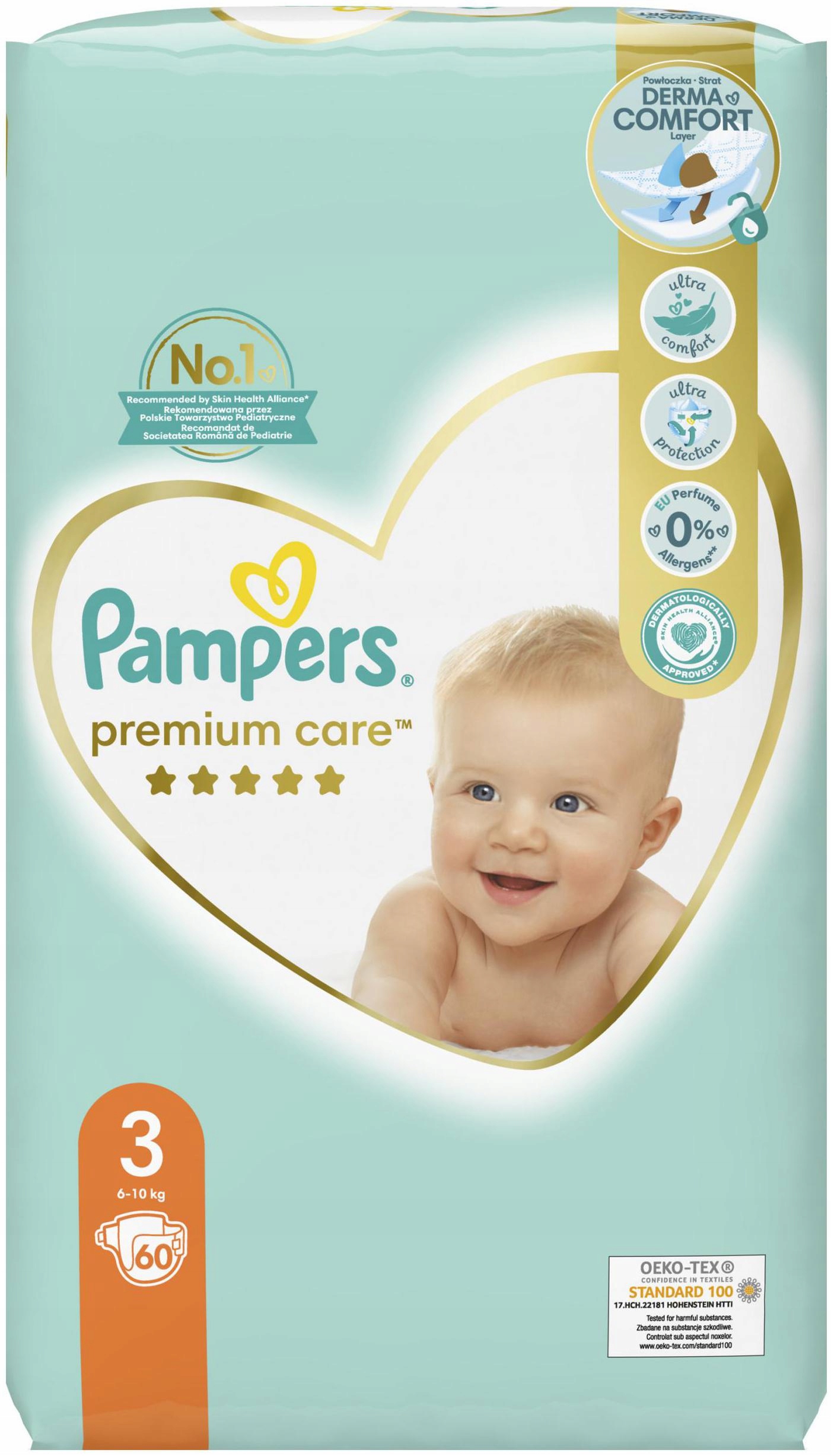 pieluchy pampers premium care 1 rossmann