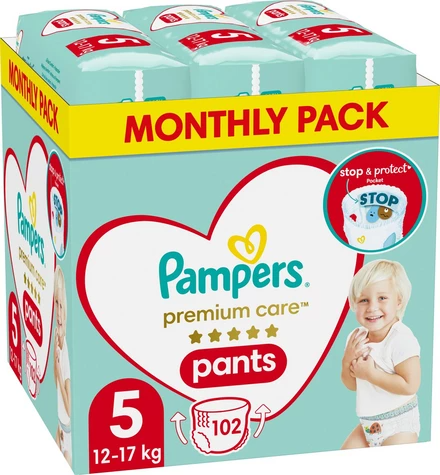 pampers pieluchomajtki pants 7 mega box 80 sztuk