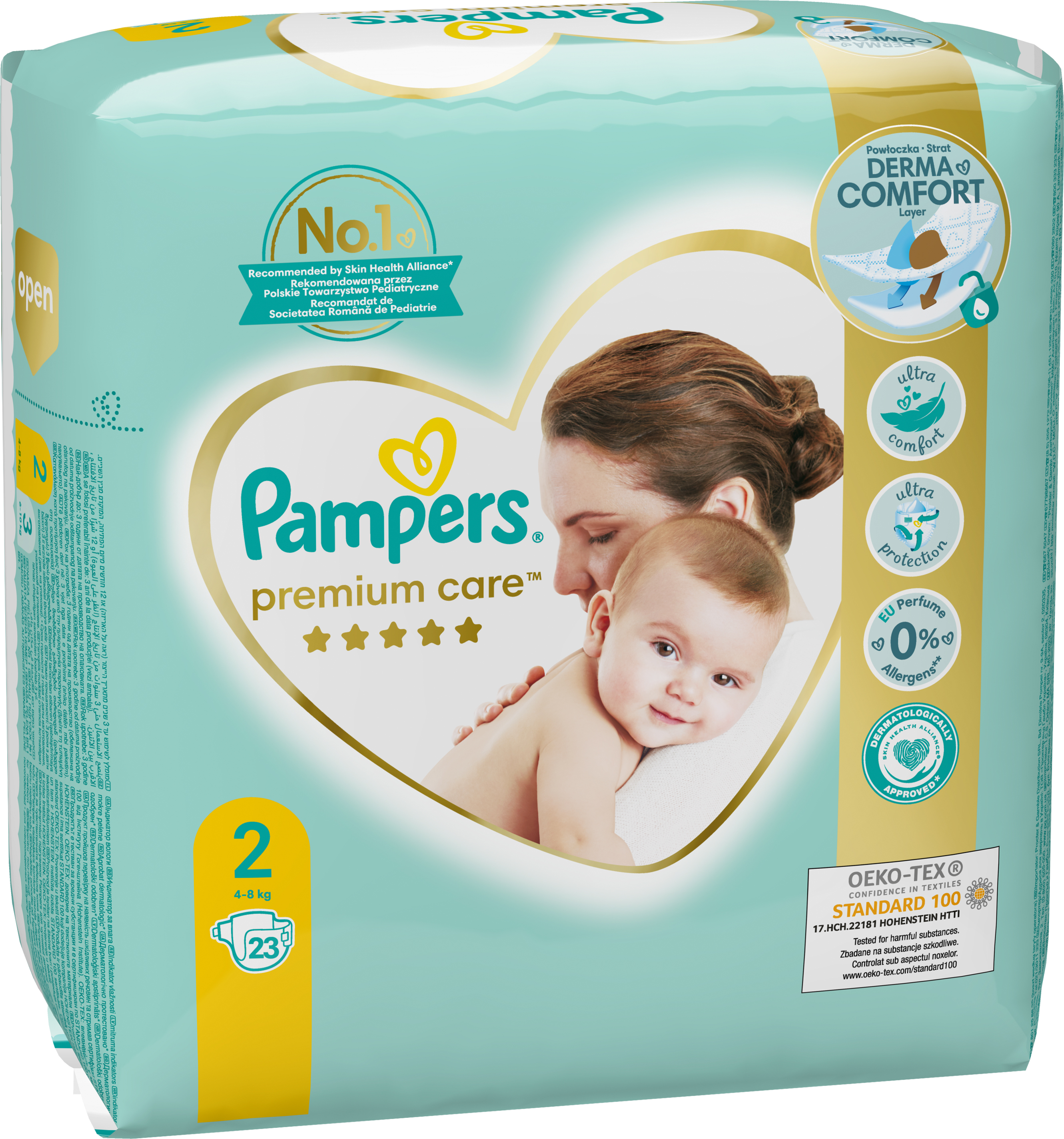 pampers premicum care