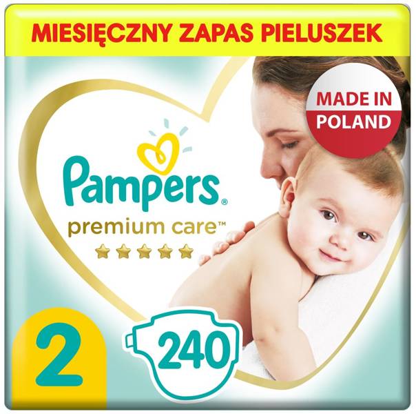 pampers premium care środek