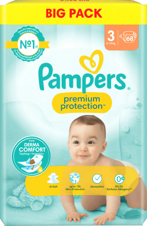 pieluch pampers premium care chlor
