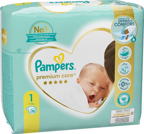 pampers pure skład