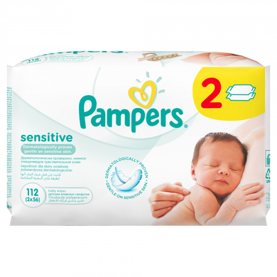 chusteczki nawilżane pampers 6x64 szt