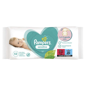 pampers sześciopak chusteczek