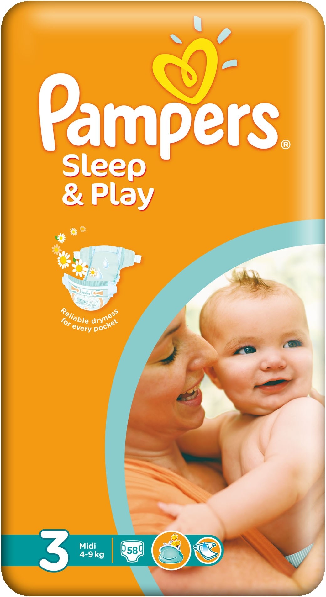 pampers premium care 1 rozpakowane