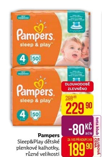 pampers history