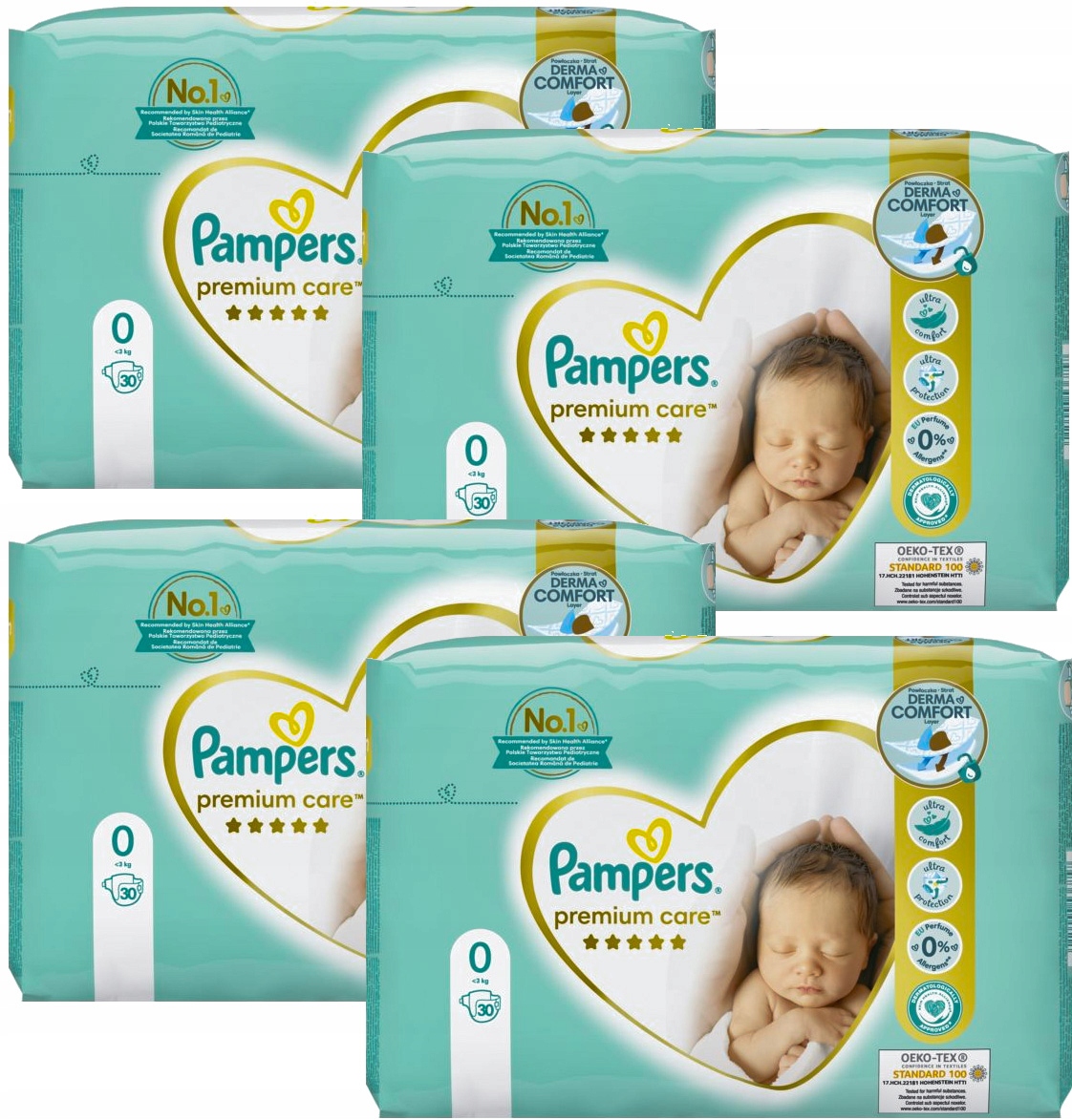 pampers premium care newborn 2 3-6kg 80szt