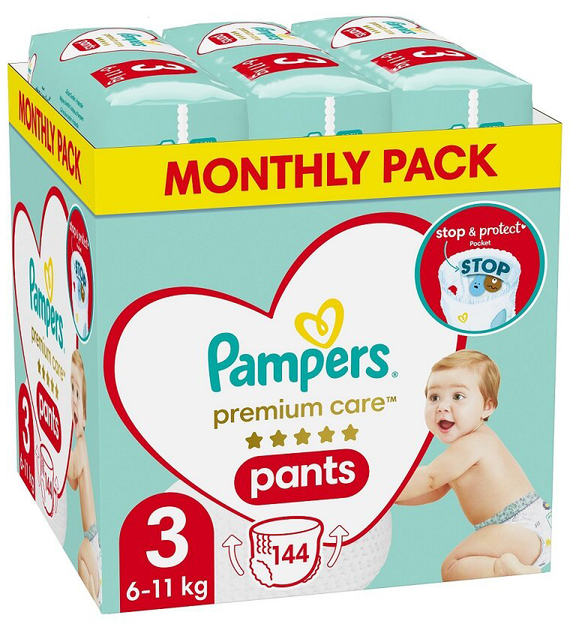 pampers premoum care 2 80 sztuk