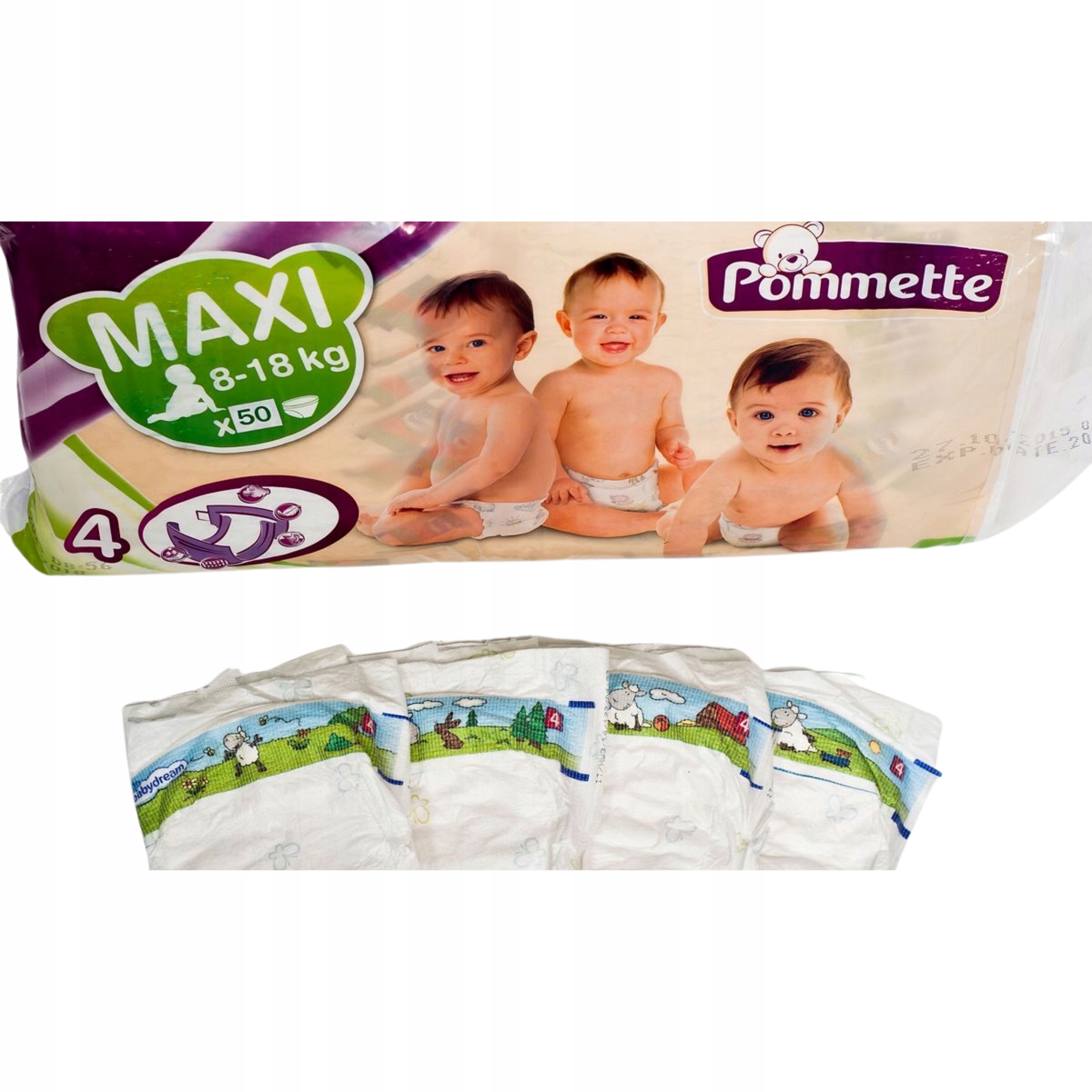 pampers pure biodegradowalne